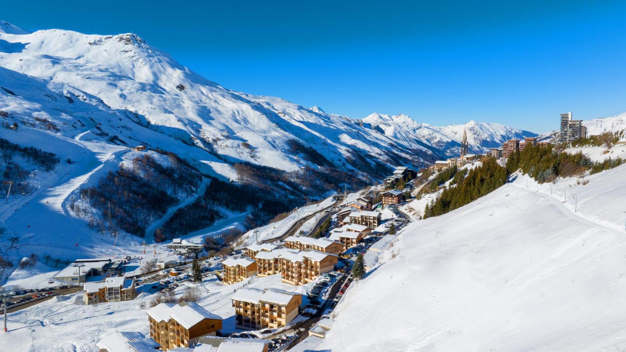 Aparthotel Azureva Les Menuires Saint-Martin-de-Belleville Exteriér fotografie