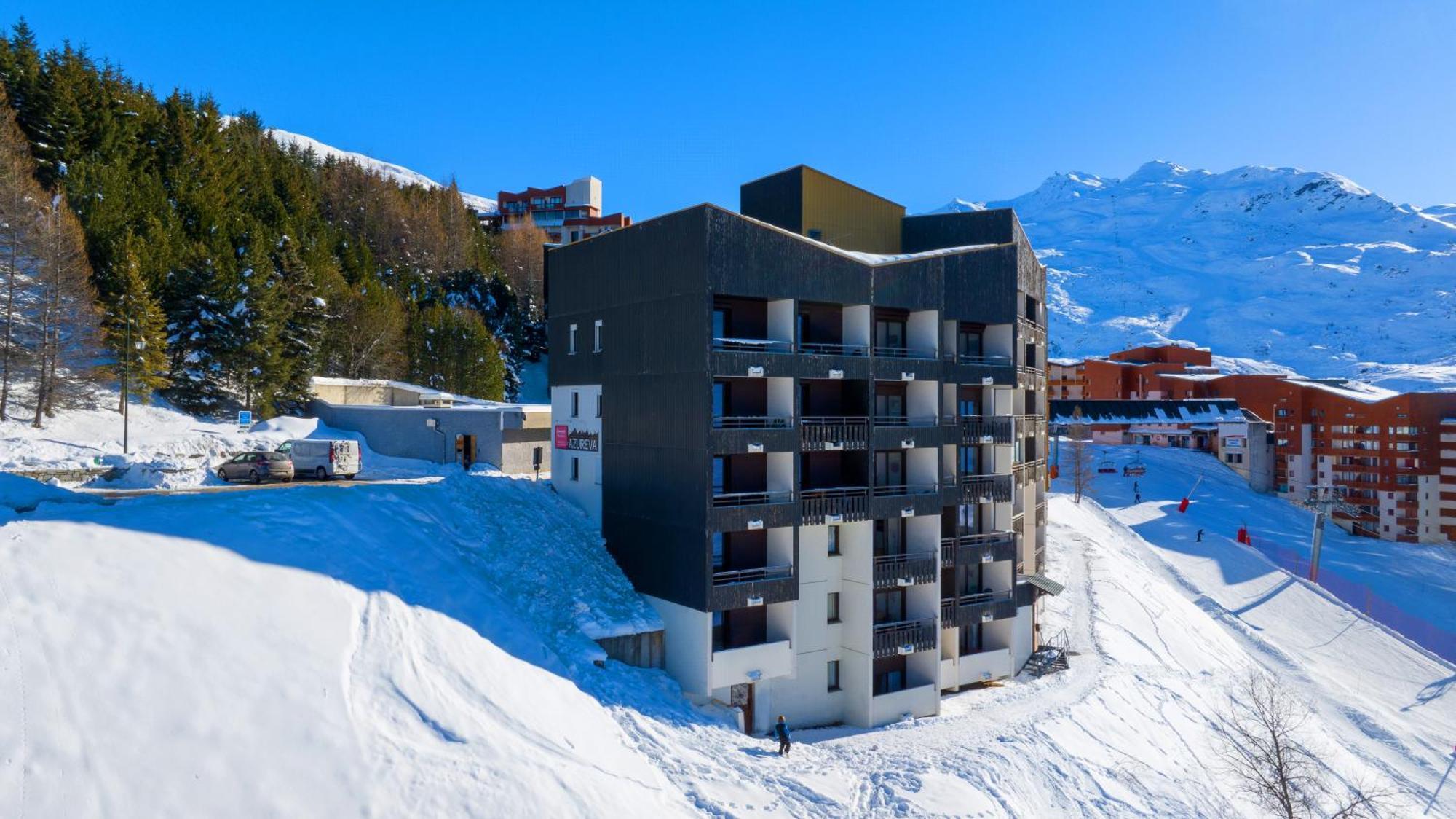 Aparthotel Azureva Les Menuires Saint-Martin-de-Belleville Exteriér fotografie
